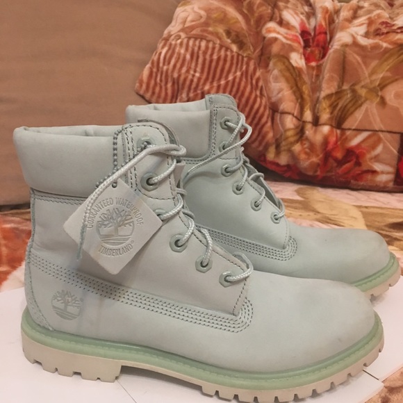 ice blue timberlands